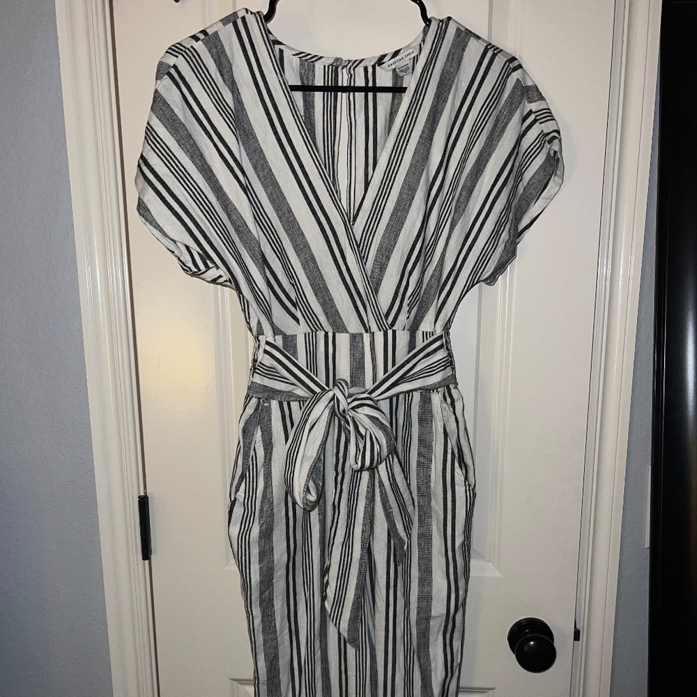 Stripped jumpsuit